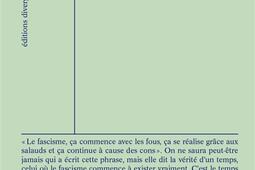 Le temps des salauds  comment le fascisme devient_Editions Divergences_9791097088903.jpg