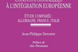 Les limites constitutionnelles à l'intégration européenne : étude comparée : Allemagne, France, Italie.jpg