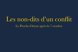 Les nondits dun conflit  le ProcheOrient apre_Intervalles_9782369563518.jpg
