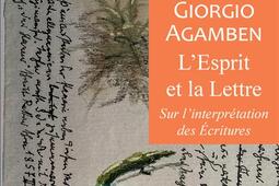 Lesprit et la lettre  sur linterpretation des _Rivages_9782743668372.jpg