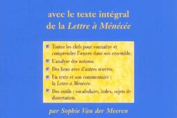 Lettres, Epicure : avec le texte intégral de la Lettre à Ménécée.jpg