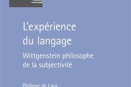 Lexperience du langage Wittgenstein philosophe _Ellipses_9782340067745.jpg