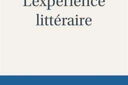Lexperience littraire_Editions de lObservatoire_9791032937419.jpg