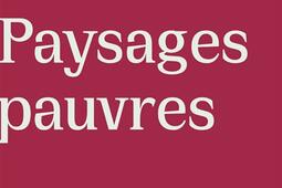 Paysages pauvres_Castor astral_9791027808045.jpg