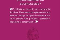 Philosophie politique de lecologisme  ecosocia_le Bord de leau_9782385192693.jpg