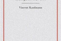 Poetique des groupes litteraires  avantgardes 19201970_PUF_.jpg