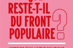 Que restetil du Front populaire   histoire du_Lattes_9782709678100.jpg