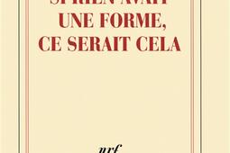Si rien avait une forme ce serait cela_Gallimard.jpg