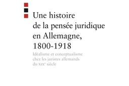 Une histoire de la pensee juridique en Allemagne _PUF_.jpg